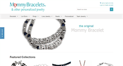 Desktop Screenshot of mommybracelets.com